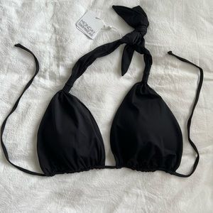NWT Monday Swimwear Tulum Top Black Size: VV (XL)